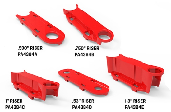 Picture of MOLDED PARTS RISERS 