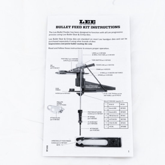 Picture of INSTR BULLET FEEDERS