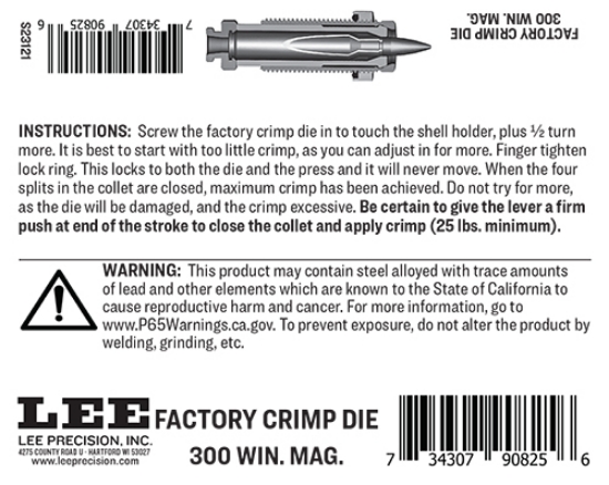 Picture of CARB F/C DI INST 9MM