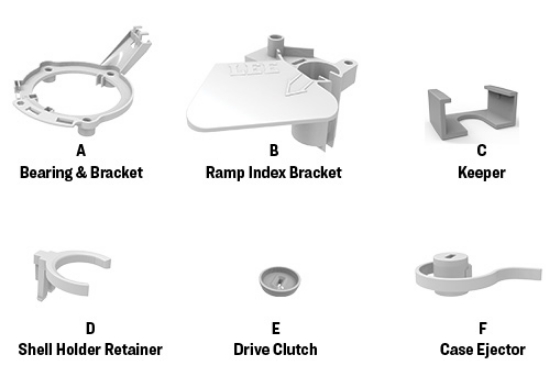 Picture of Molded Parts Breech Lock Ultimate Turret Press 6 Cavity